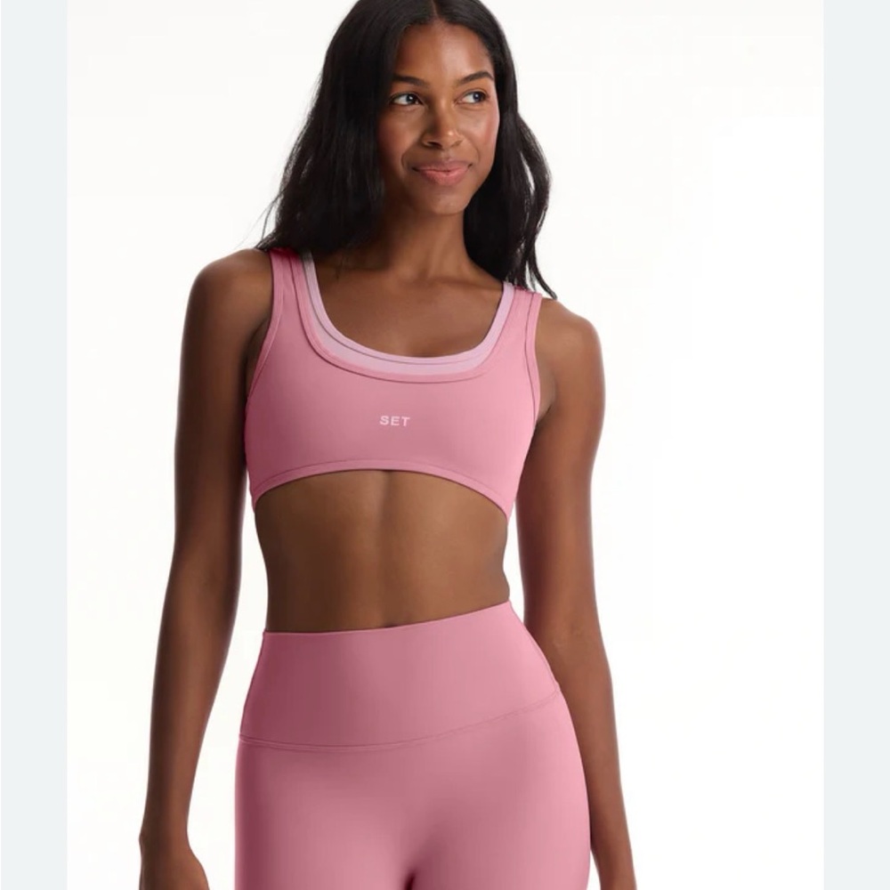 SET Active Pink Sports Bra